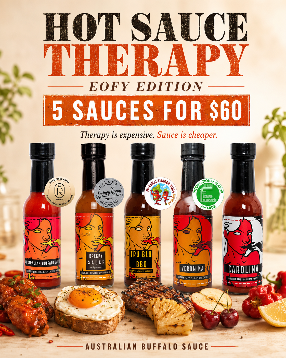 Hot Sauce Therapy Box – EOFY Edition