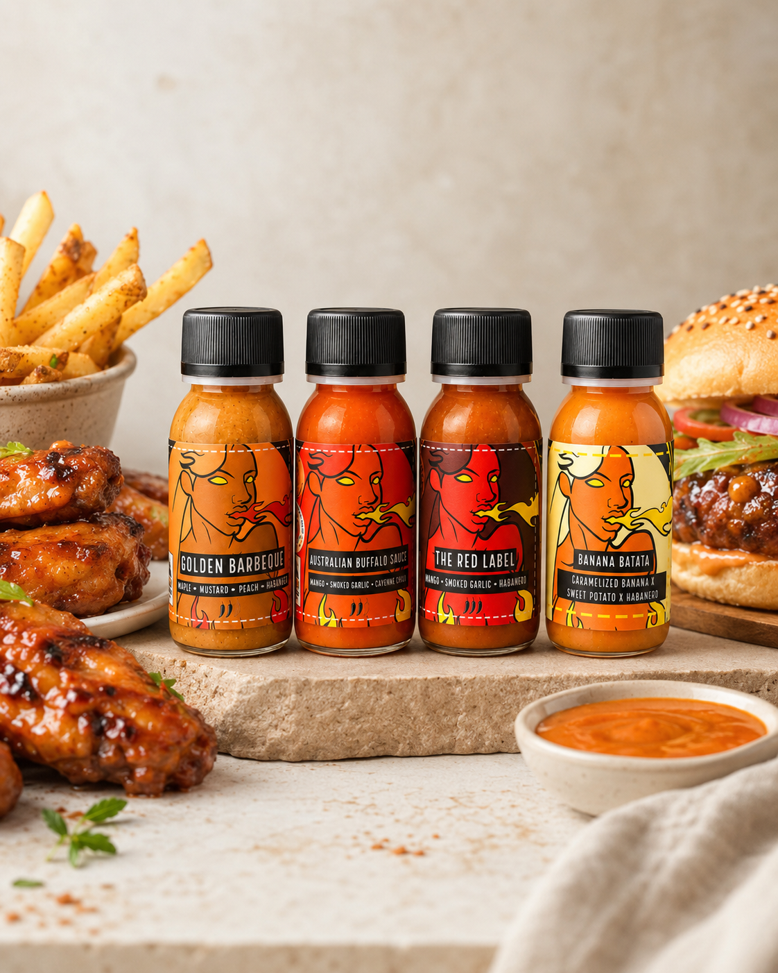 Mini Bullets 4 Pack – Aussie Flavour Favourites