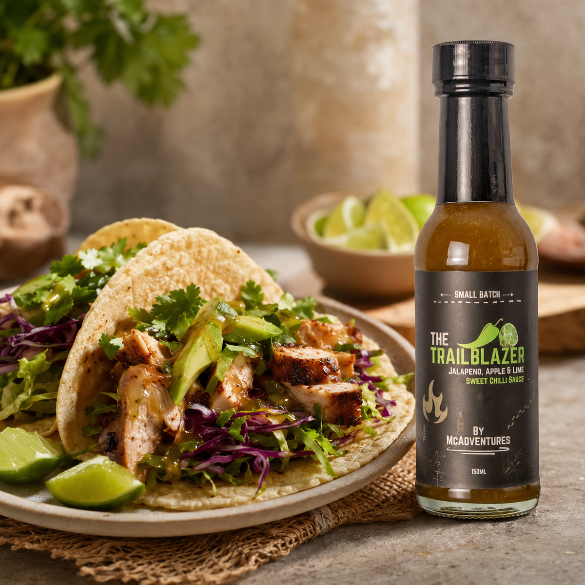 The Trailblazer – Jalapeño, Apple & Lime Sweet Chilli Sauce 150ml