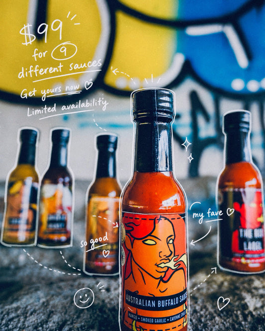 Full Flavour Bundle |  Australian Buffalo Sauce