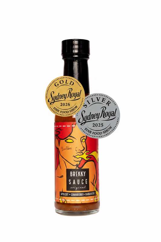 Brekky Sauce Original | Apricot Cranberry Hot Sauce