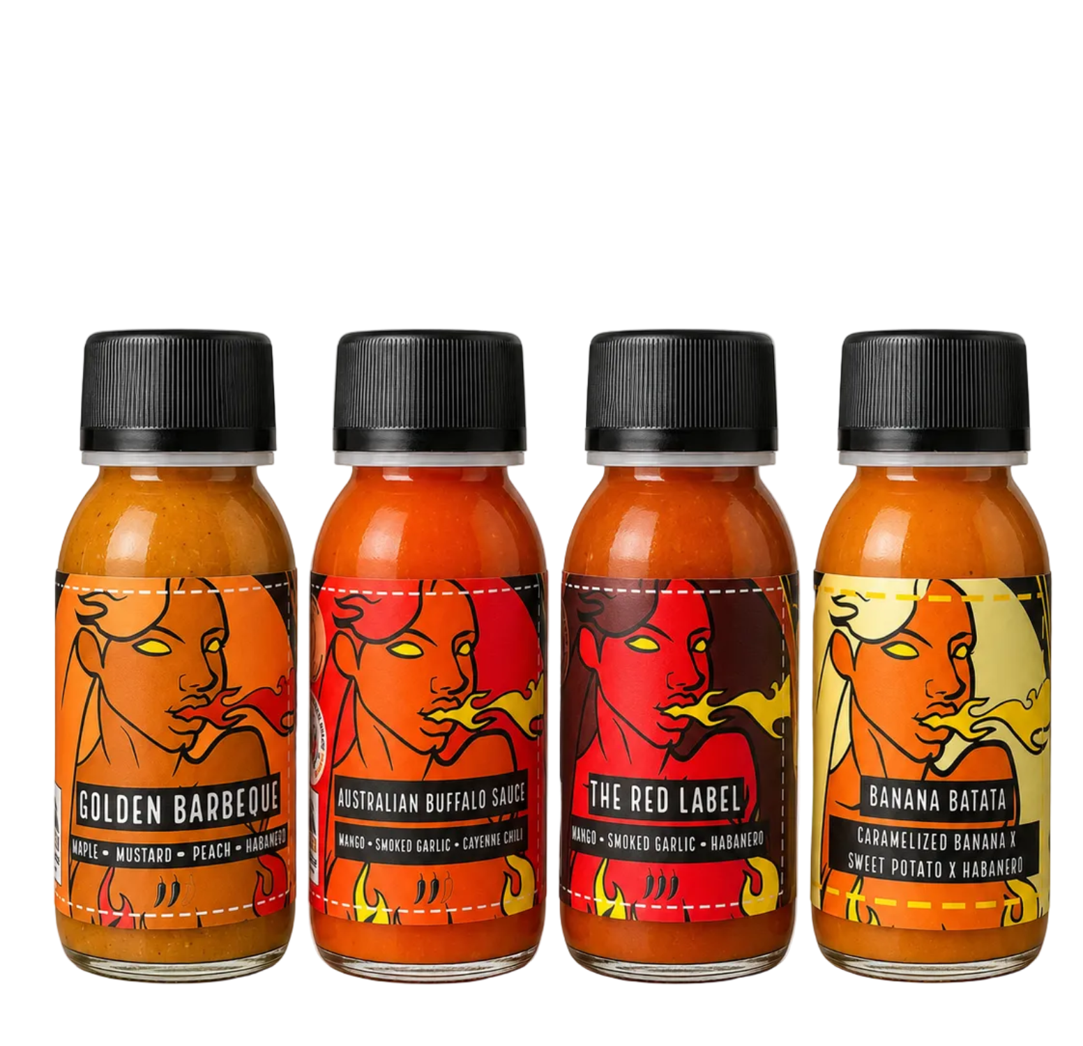 Mini Bullets 4 Pack – Aussie Flavour Favourites