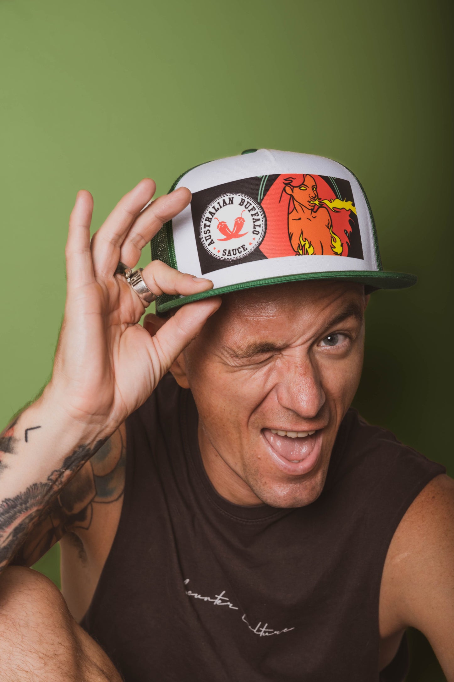 Australian Buffalo Sauce Trucker Cap #summer2025