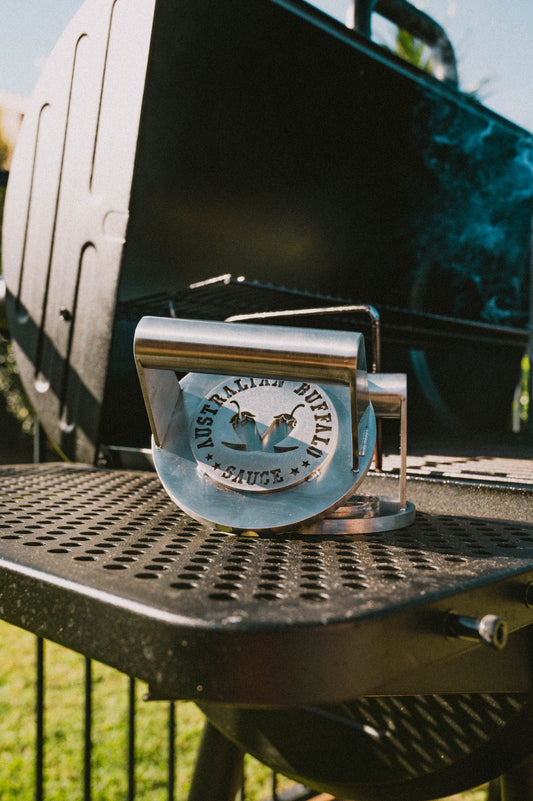 Australian Buffalo Sauce Stainless Steel Protein Press – Handmade & Limited Edition