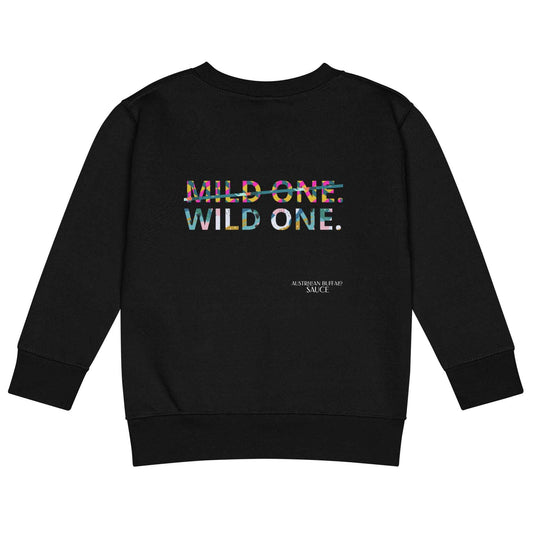 Mini Buffalo “Wild One” Kids Crew Neck Sweatshirt